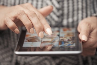 Tablet PC user