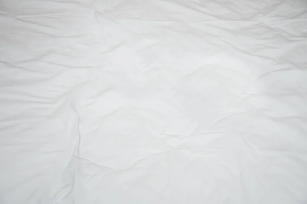 皱巴巴的床单 — 图库照片