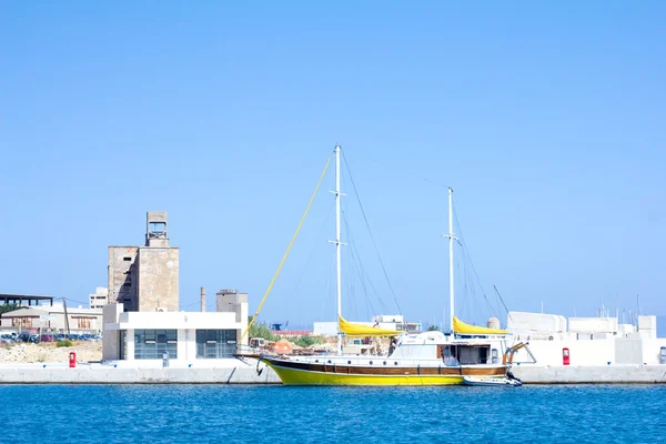 Lieu ravitaillement bateaux de mer et navires — Photo