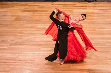 Yavaş dans rakip vals veya tango