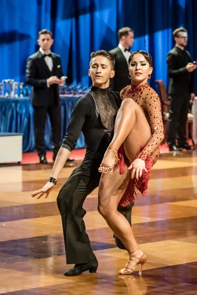 Dansare dansa latin dance — Stockfoto