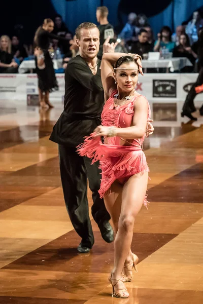 Dansers, latin dans dansen — Stockfoto