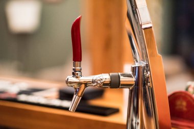 bir dokunun bira closeup için