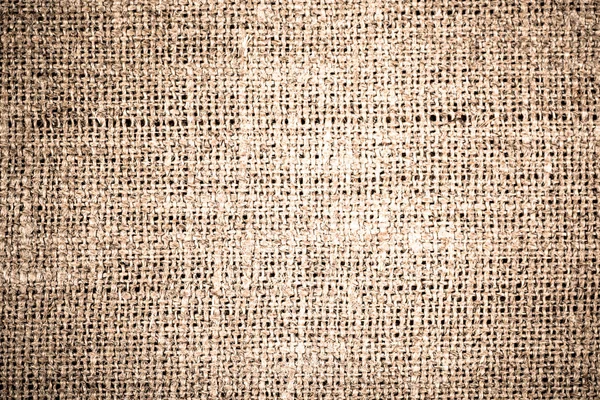 Texture sack canvas to use as background — Stock Photo, Image