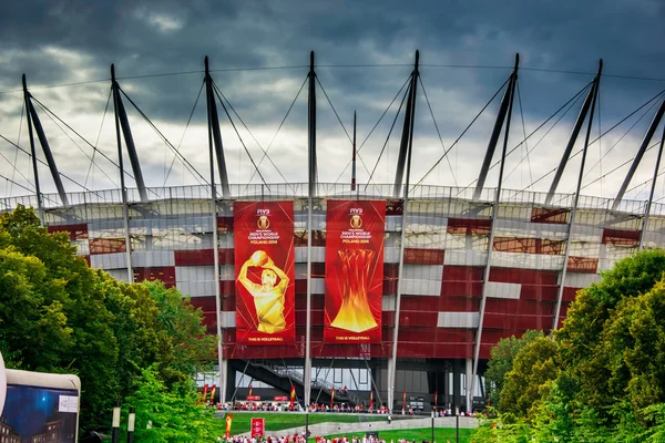 WARSAW, POLAND - AUGUST 30 : Men's World Championship, opening ceremony, Warsaw, 30 August 2014 — Stock Photo, Image