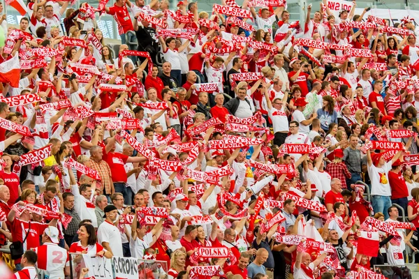 Warschau, Polen - 30. August: Männer-Weltmeisterschaft, Eröffnungszeremonie, Warschau, 30. August 2014 — Stockfoto