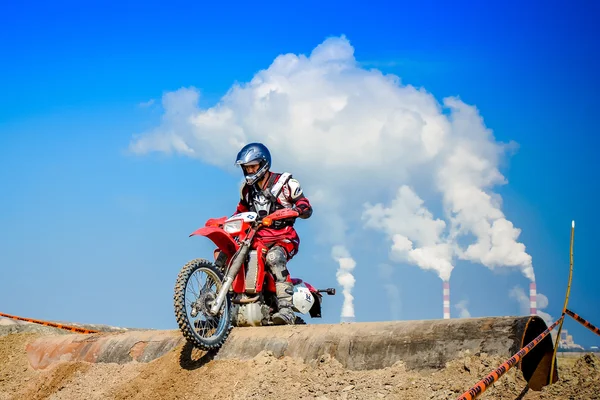 Red Bull 111 Mega Watt: Motocross y enduro duro — Foto de Stock