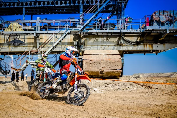 Red Bull 111 Mega Watt: Motocross and hard enduro race — Stok fotoğraf