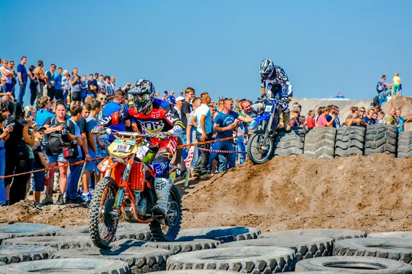 Red Bull 111 Mega Watt: Motocross and hard enduro race — Zdjęcie stockowe
