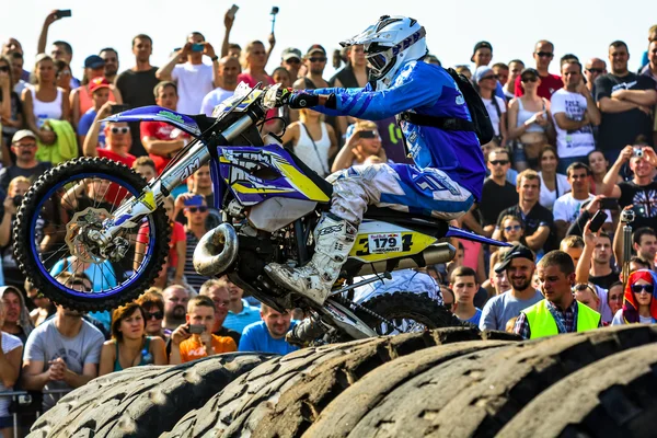 Red Bull 111 Mega Watt: Motocross and hard enduro race — Stock Photo, Image