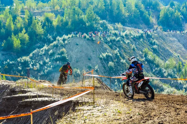 Red Bull 111 Mega Watt: Motocross and hard enduro race — Stock Photo, Image