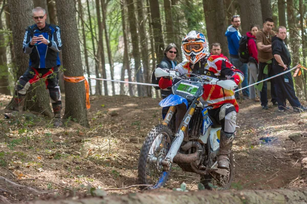 Motocross-Fahrer beim Drapak-Rodeo-Rennen — Stockfoto