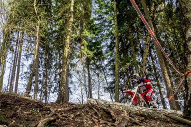 Drapak Rodeo yarış Motocross atlı