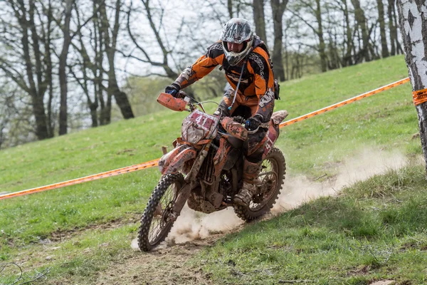 Motocross jezdec na závod Rodeo Drapak — Stock fotografie