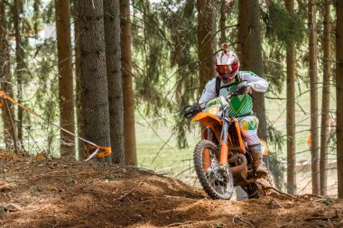 Drapak Rodeo yarış Motocross atlı