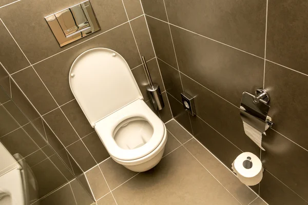 Interior of the room - Toilet in the bathroom — Stock Photo, Image