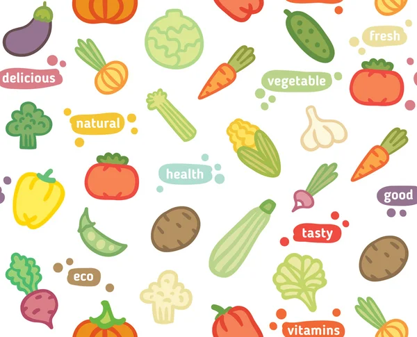 蔬菜 — 图库矢量图片#