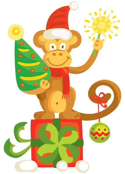 Year of the monkey — Stock Vector