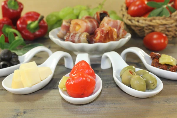 Tapas ripieni — Foto Stock