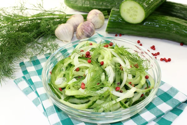 Ensalada de pepino — Foto de Stock