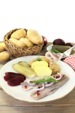 Genç ringa balığı filetosu