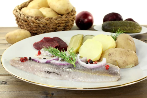 Young herring fillet Royalty Free Stock Photos