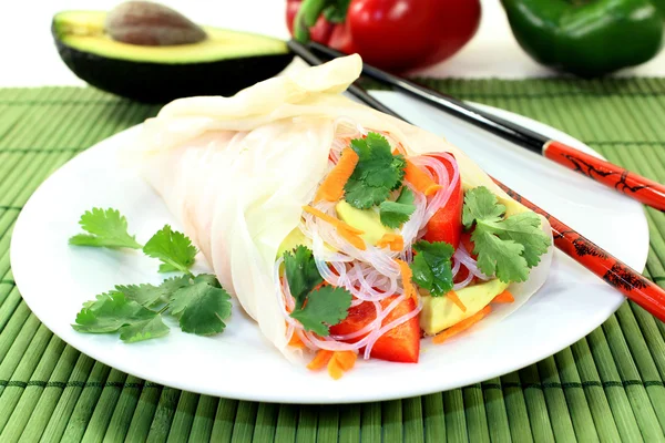 Spring roll Stock Image