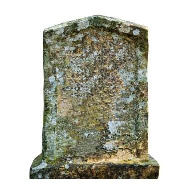 Eski antik mezar taşı