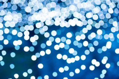 Mavi görüntü tatil ışıklar