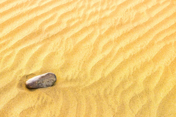 Pebble Lying Texture Yellow Sand Dunes Can Used Natural Background — Stock Photo, Image