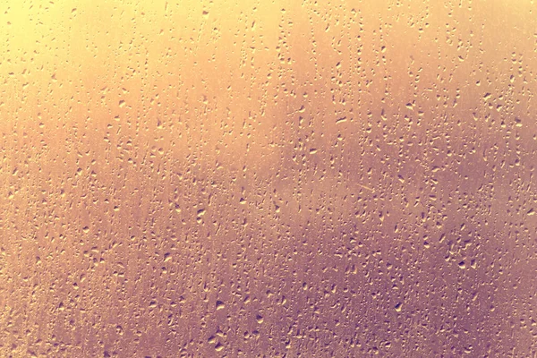 Regenwasser Tropft Muster Auf Fensterglasoberfläche — Stockfoto