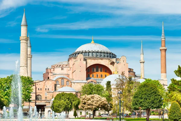 Meczet Hagia Sophia Kościół Katedra Stambule Turcja — Zdjęcie stockowe