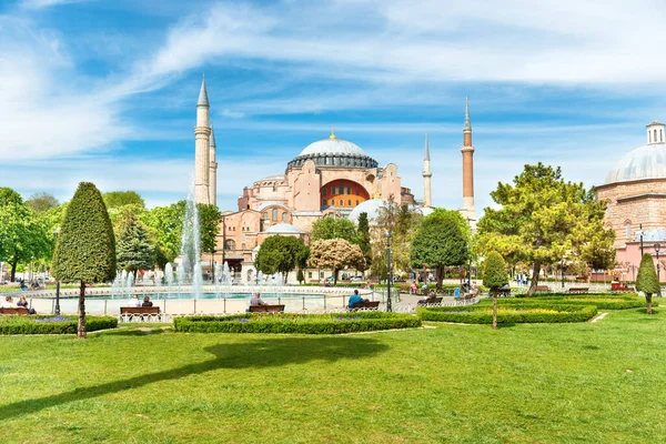 Meczet Hagia Sophia Kościół Katedra Stambule Turcja — Zdjęcie stockowe