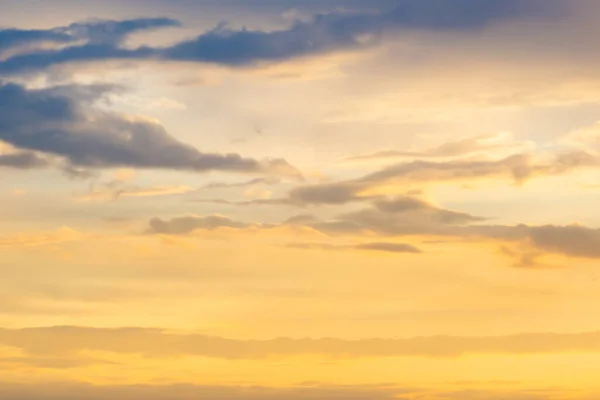 Himmel Und Wolken Bei Sonnenuntergang Sonnenuntergang Himmel Natur Hintergrund — Stockfoto
