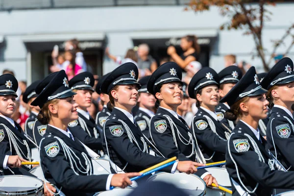 Kiev Ukraine August 2021 Militär Parad Kiev Tillägnad Självständighetsdagen Ukraina — Stockfoto