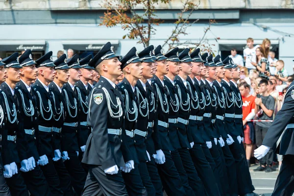 Kiev Ukraine Серпня 2021 Військовий Парад Києві Присвячений Дню Незалежності — стокове фото