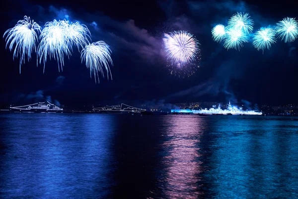 Colorful fireworks — Stock Photo, Image