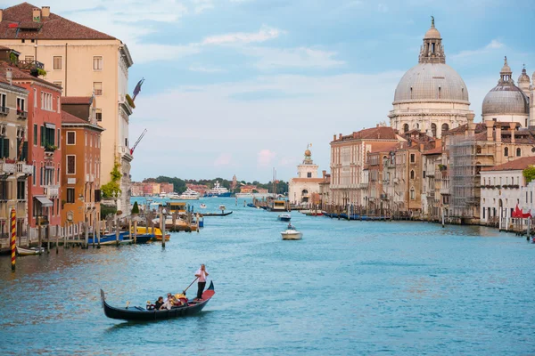 Grande canal em Veneza, itália — Fotografia de Stock