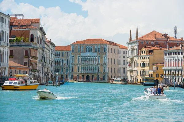 Wielki kanał w Wenecji, Włochy — Zdjęcie stockowe