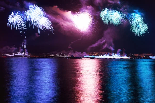 Colorful fireworks — Stock Photo, Image