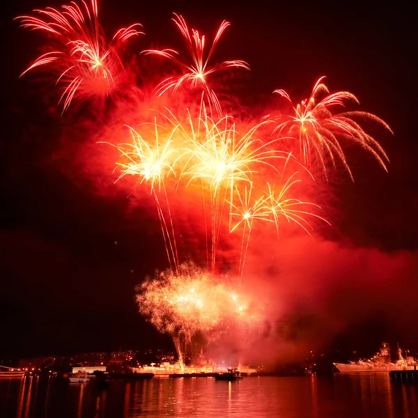 Colorful fireworks — Stock Photo, Image