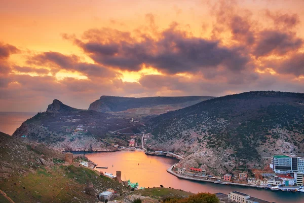 Alte Burg in Balaklava — Stockfoto