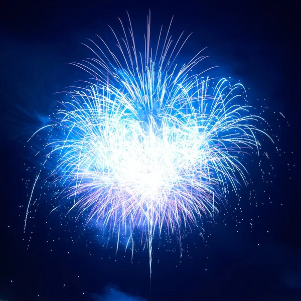 Fuochi d'artificio vacanza colorati — Foto Stock