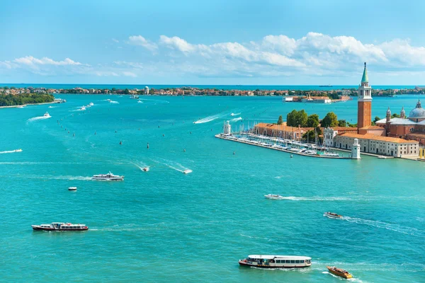 View of San Giorgio island Stock Image