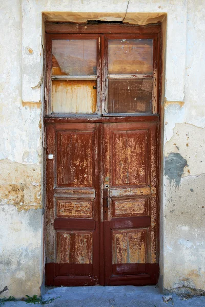 Puerta de madera vieja —  Fotos de Stock