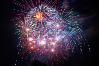 Güzel tatil havai fişek