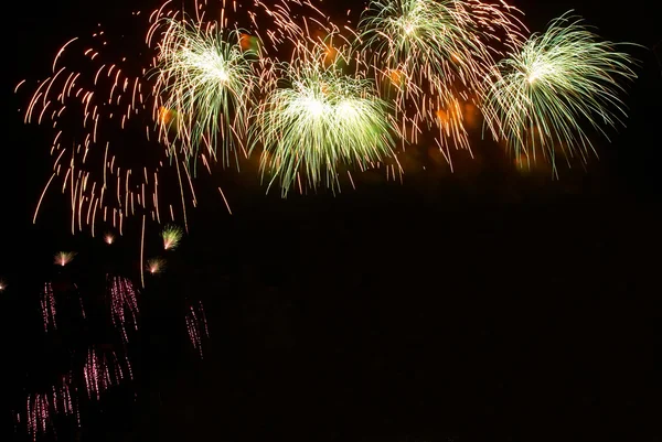 Festive Colorful fireworks — Stock Photo, Image