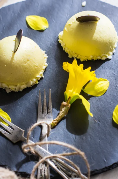 Mini pastel de limón —  Fotos de Stock