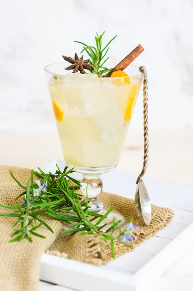 Lemon detox dryck — Stockfoto