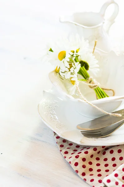 Vår tid inredning med blommor — Stockfoto